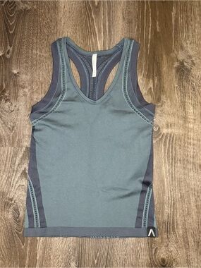 Women's Athletic Workout Tank Top - Slate Blue